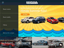 Tablet Screenshot of hondadesanjuan.com